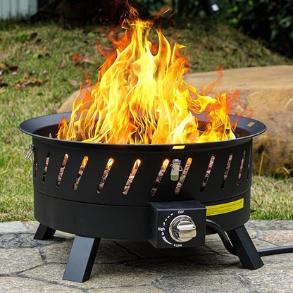 Lume Fire Glow - Portable Propane Gas Fire Pit